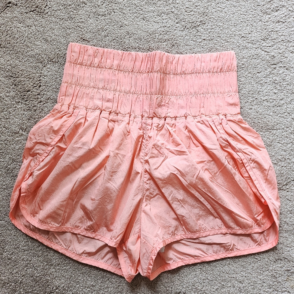 Free movement running shorts